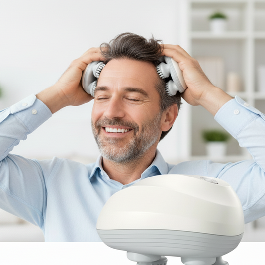 Masajeador electrico cuero cabelludo