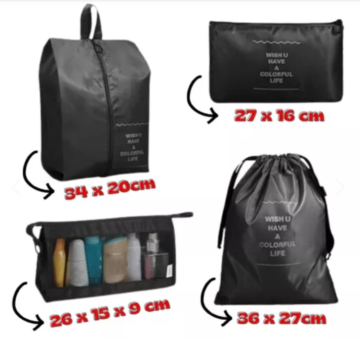 Organizador De Maletas 8 Piezas