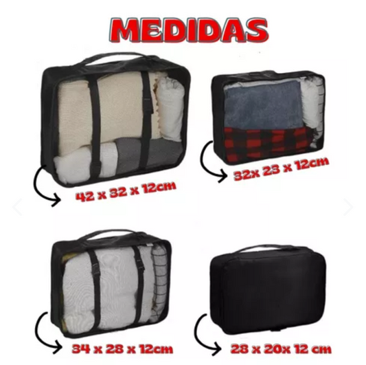 Organizador De Maletas 8 Piezas